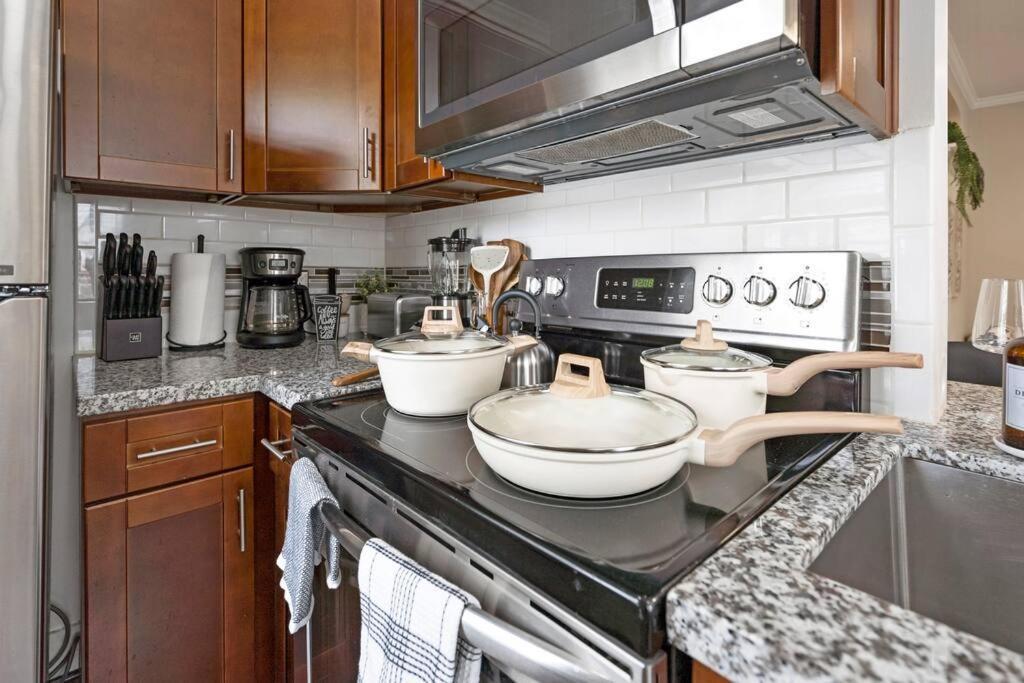 Historic Heights Cozy Nook Apartment Houston Kültér fotó